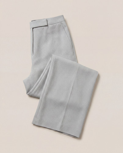 Icon high waist - hose, perlgrau